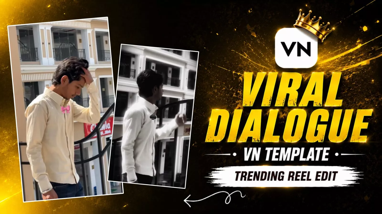Viral Dialogue Reels Vn Template Code Editing